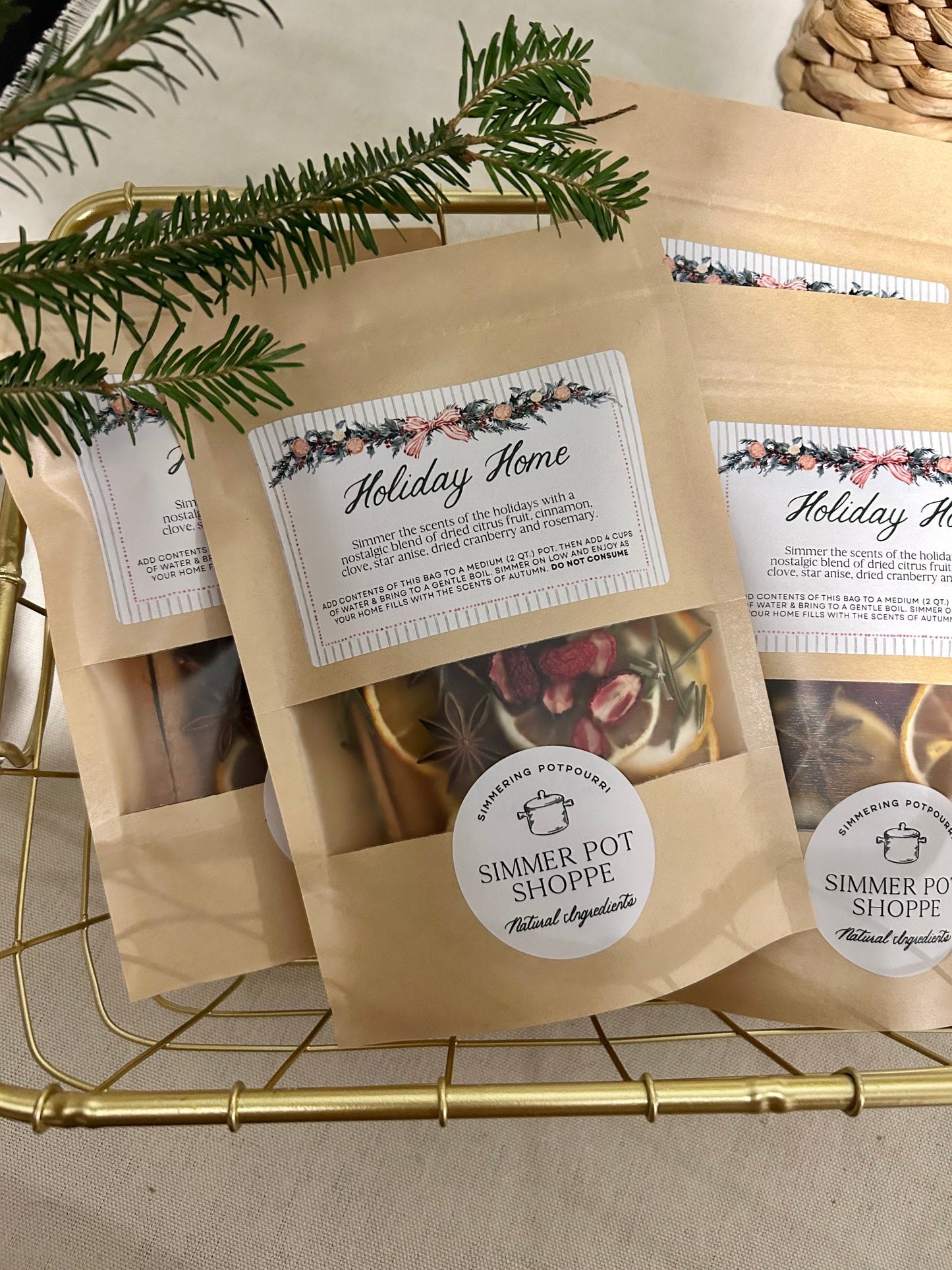 Holiday Home - Simmer Pot Bag