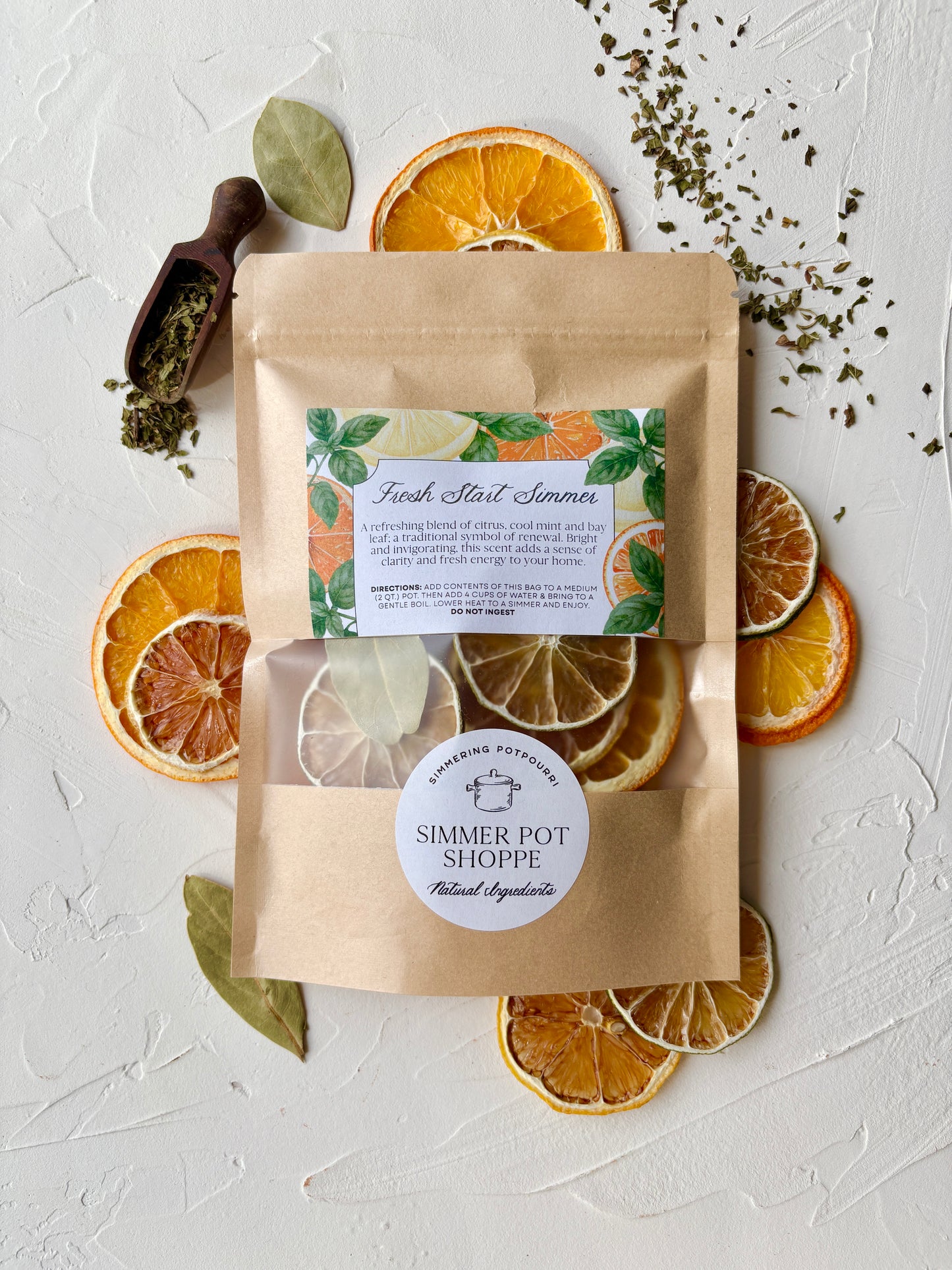 Fresh Start Simmer Pot, Natural Home Fragrance