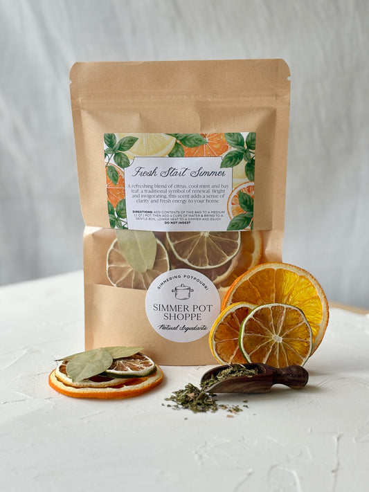 Fresh Start Simmer Pot, Natural Home Fragrance