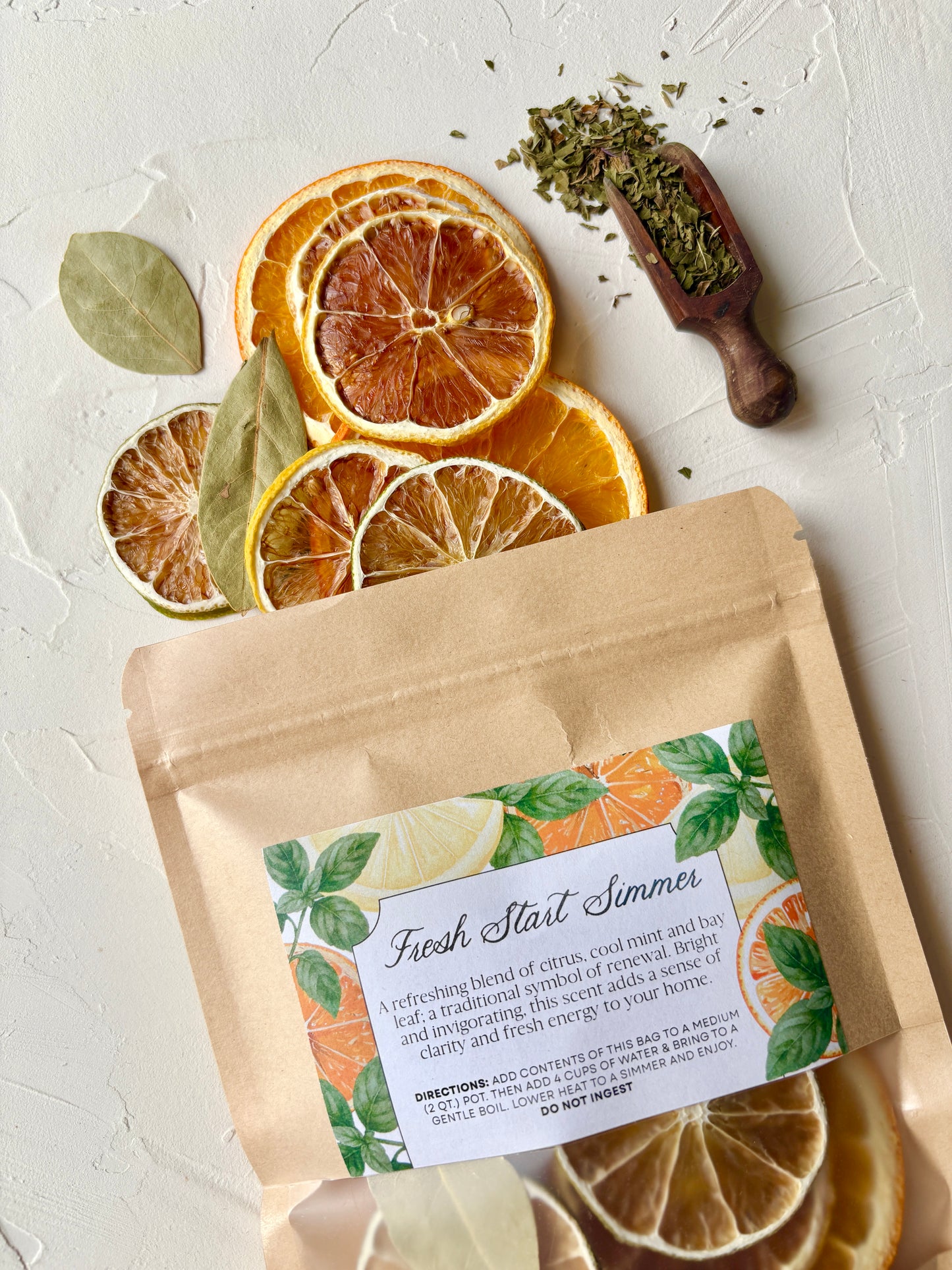 Fresh Start Simmer Pot, Natural Home Fragrance