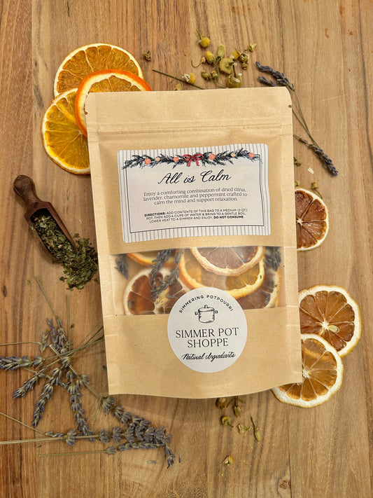 All is Calm - Simmer Pot Bag